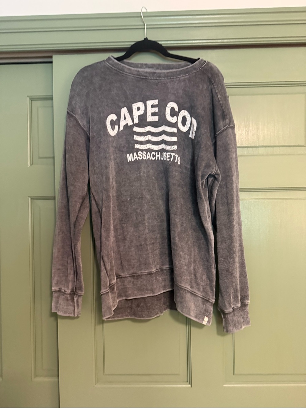 Cape Cod Graphic Crewneck Sweatshirt - Charcoal